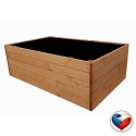 Dřevěný vyvýšený záhon COMFORT 125×78×41 cm, smrk