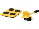 Sada podložek s kolečky, nosnost 150 kg, 5 ks