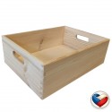 Dřevěný univerzální box, 40 x 30 x 13 cm, česká výroba