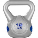 MOVIT Kettlebell činka 12 kg, tm. modrá