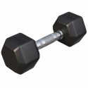 Gorilla Sports Šestihranná pogumovaná činka, 4 kg