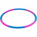 MOVIT Hula Hoop masážní obruč, 103 cm, modro-růžová