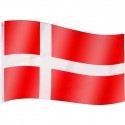 Vlajka Dánsko, 120 cm x 80 cm
