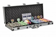 Praktický poker set OCEAN CHAMPION, 500 žetonů