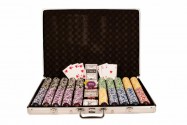Poker set 1000 ks žetonů OCEAN, hodnoty 5 - 1000