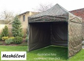 TRADGARD Zahradní párty stan PROFI STEEL 3 x 6 m, maskáčový