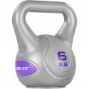 MOVIT Kettlebell činka 6 kg, fialová