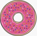 Osuška plážová kulatá, Donut