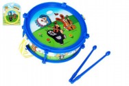 Krtek/Krtečkův bubínek plast 20 cm + 2 paličky