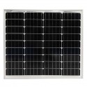 Fotovoltaický solární panel, 50 W, monokrystalický