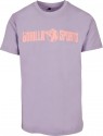 Gorilla Sports Sportovní tričko, fialová/korálová, L