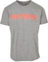 Gorilla Sports Sportovní tričko, šedo/oranžová, L