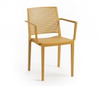 Křeslo GRID ARMCHAIR, 81 x 57 x 56 cm, hořčicově žlutá