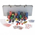 GamesPlanet Poker Set, 500 laser. žetonů Ultimate