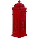 STILISTA Poštovní schránka, 102,5 x 34 x 30 cm, červená