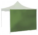 Bočnice pro párty stan, 2 x 3 m, zelená, voděodolná
